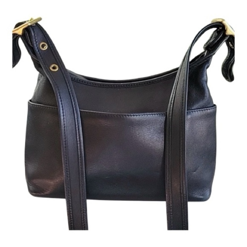 Vintage Coach Leather Crossbody Bag | 2002 Costa Rica | Brass Hardware - Picture 2 of 8